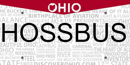 HOSSBUS Ohio License Plate