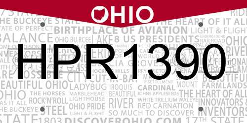 HPR1390 Ohio License Plate