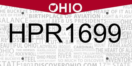 HPR1699 Ohio License Plate