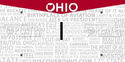 I Ohio License Plate