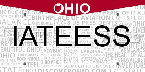 IATEESS Ohio License Plate