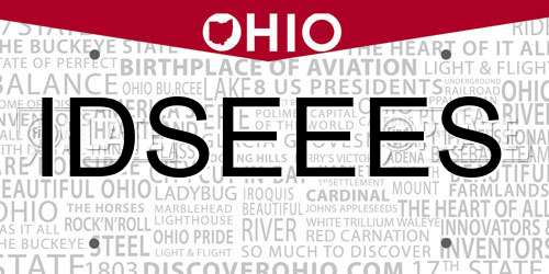 IDSEEES Ohio License Plate