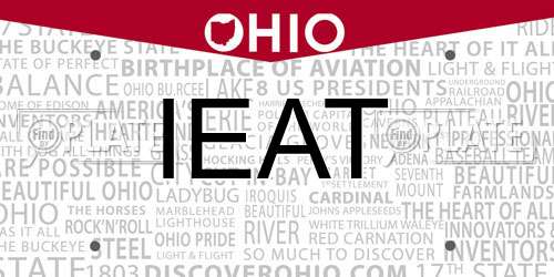 IEAT Ohio License Plate