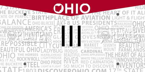 III Ohio License Plate