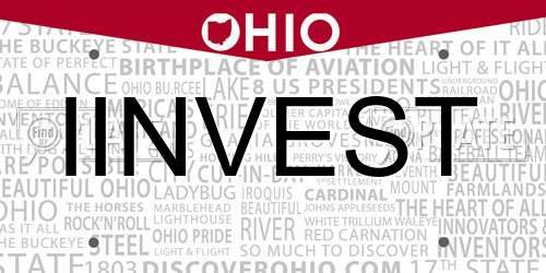 IINVEST Ohio License Plate