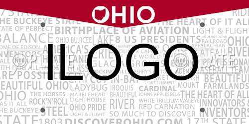 ILOGO Ohio License Plate