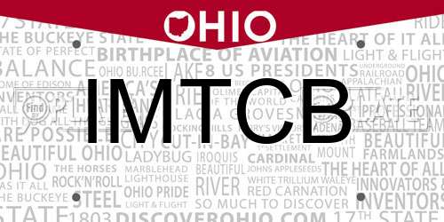 IMTCB Ohio License Plate