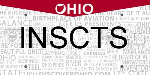 INSCTS Ohio License Plate