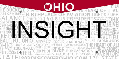 INSIGHT license plate in OH state