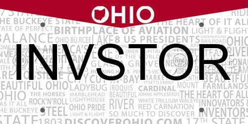 INVSTOR Ohio License Plate