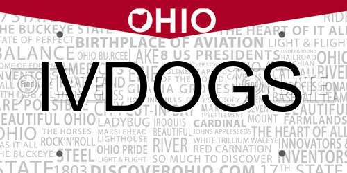 IVDOGS Ohio License Plate