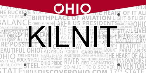 KILNIT Ohio License Plate