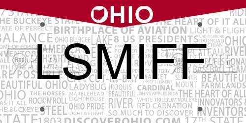 LSMIFF Ohio License Plate