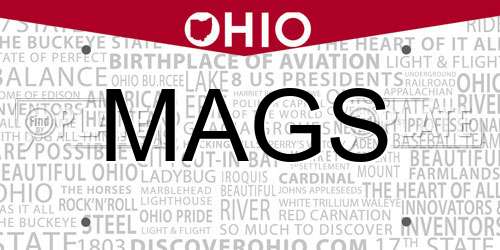 MAGS Ohio License Plate