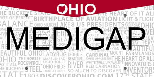 MEDIGAP Ohio License Plate