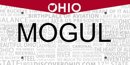 MOGUL Ohio License Plate