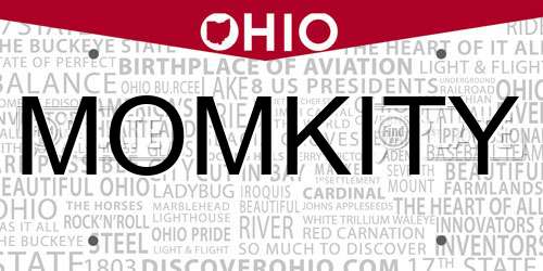 MOMKITY Ohio License Plate