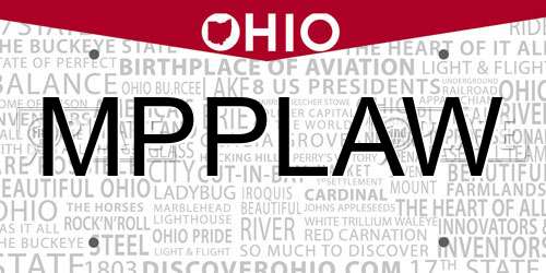 MPPLAW Ohio License Plate