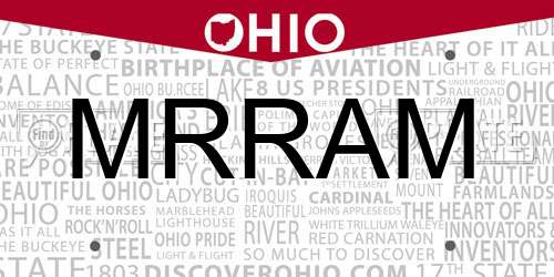 MRRAM Ohio License Plate