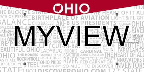 MYVIEW Ohio License Plate