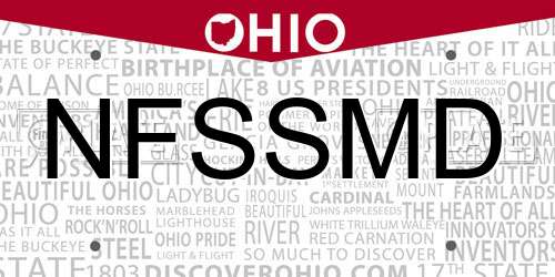 NFSSMD Ohio License Plate