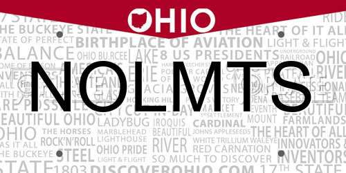 NOLMTS Ohio License Plate