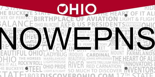 NOWEPNS Ohio License Plate