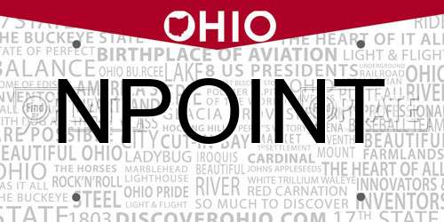 NPOINT Ohio License Plate