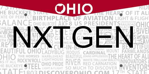 NXTGEN Ohio License Plate