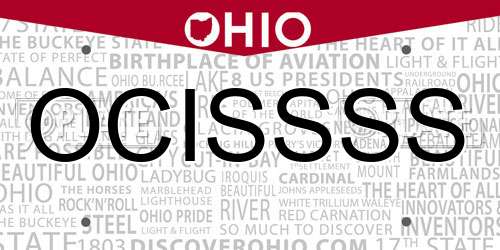 OCISSSS Ohio License Plate
