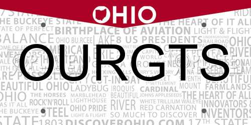 OURGTS Ohio License Plate