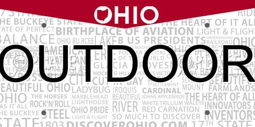 OUTDOOR Ohio License Plate