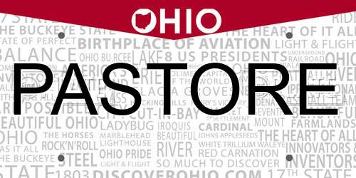 PASTORE Ohio License Plate