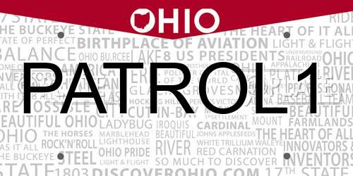 PATROL1 Ohio License Plate