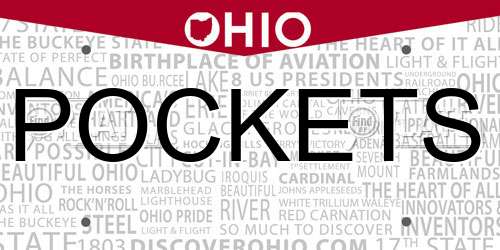 POCKETS Ohio License Plate
