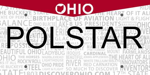 POLSTAR Ohio License Plate