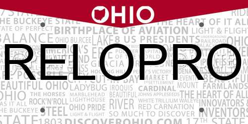 RELOPRO Ohio License Plate