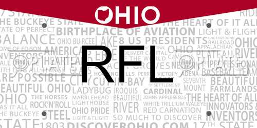 RFL Ohio License Plate