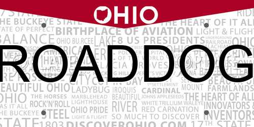 ROADDOG Ohio License Plate