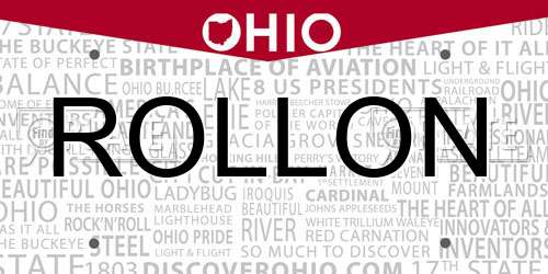ROLLON Ohio License Plate