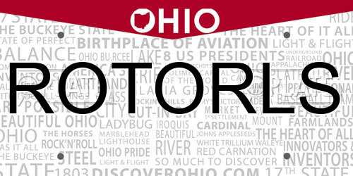 ROTORLS Ohio License Plate