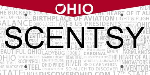SCENTSY Ohio License Plate