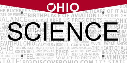 SCIENCE Ohio License Plate