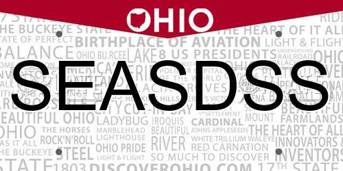 SEASDSS Ohio License Plate
