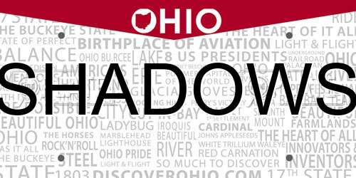 SHADOWS Ohio License Plate