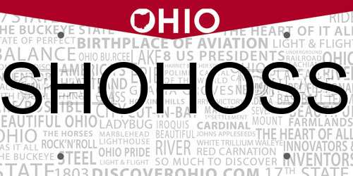 SHOHOSS Ohio License Plate