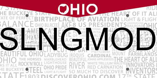 SLNGMOD Ohio License Plate