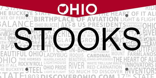 STOOKS Ohio License Plate