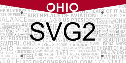 SVG2 Ohio License Plate