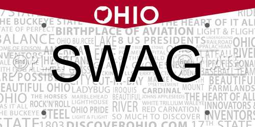 SWAG Ohio License Plate